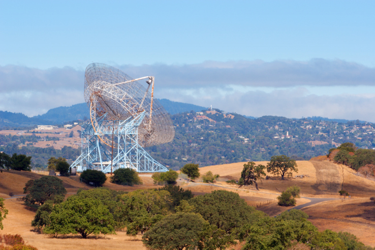 Big satellite dish