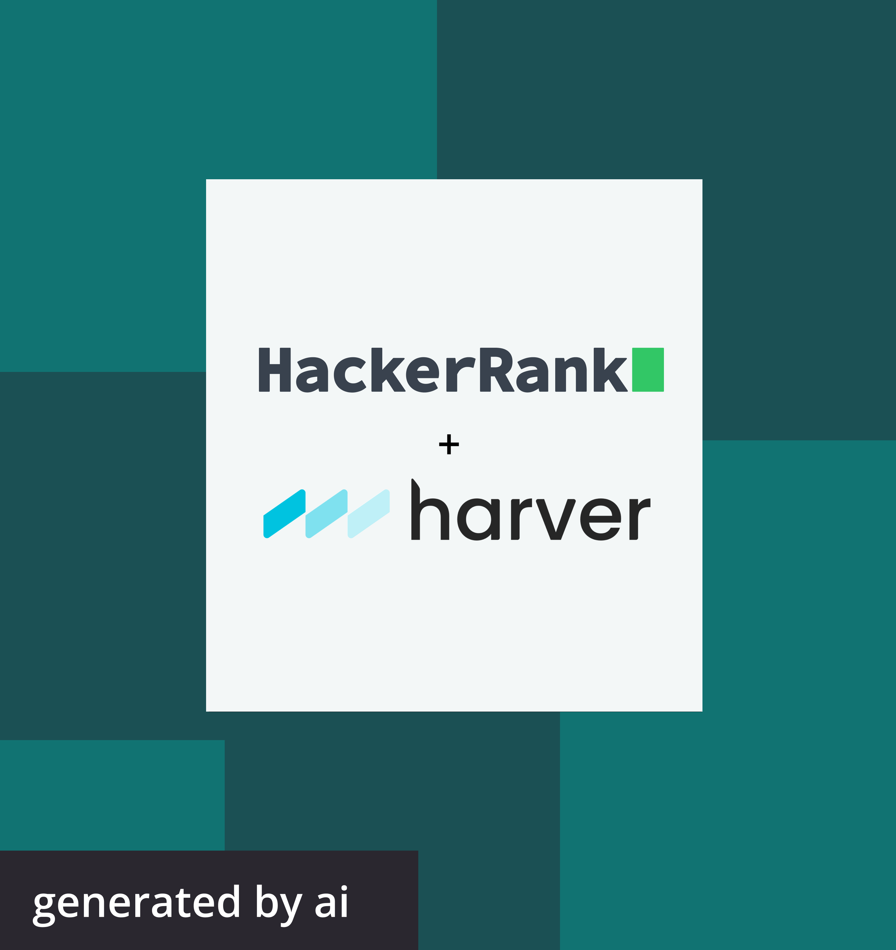 HackerRank and Harver partnership announcement