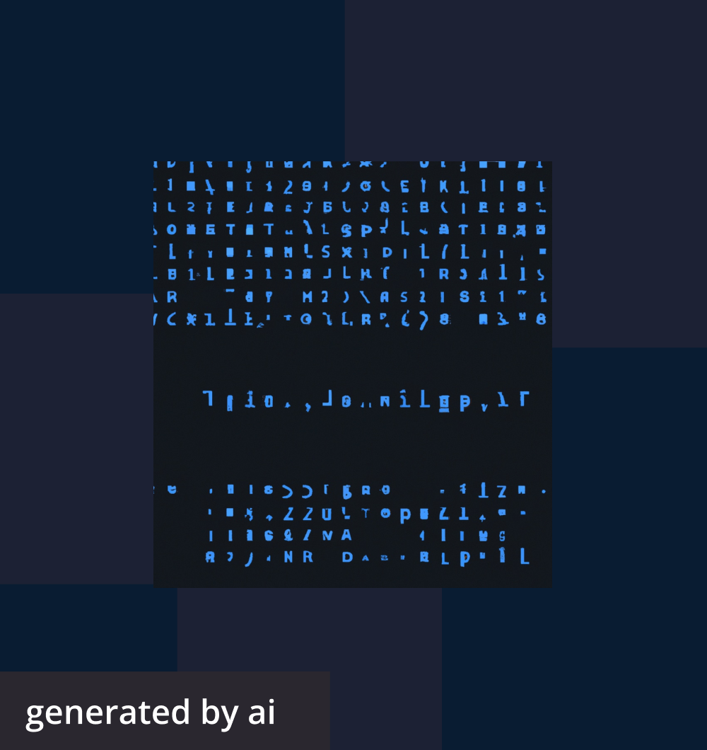 An AI-generated image of software engineering code on a screen