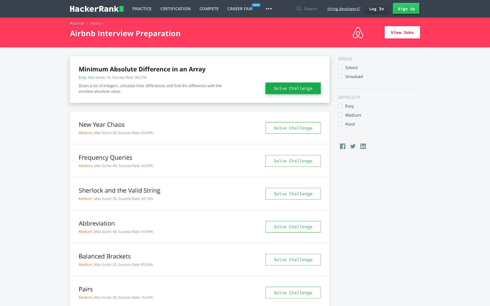 hackerrank-interview-prep hackerrank-interview-prep