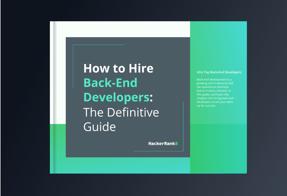 How to Hire Back-End Developers: The Definitive Guide