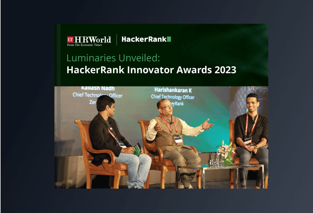 HackerRank Innovator Awards ebook cover